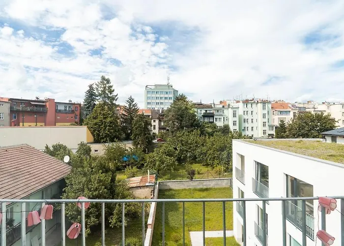 Garden View Studio With A Balcony